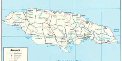 ஜமைக்கா நெடுஞ்சாலை 2000 வரைபடம்